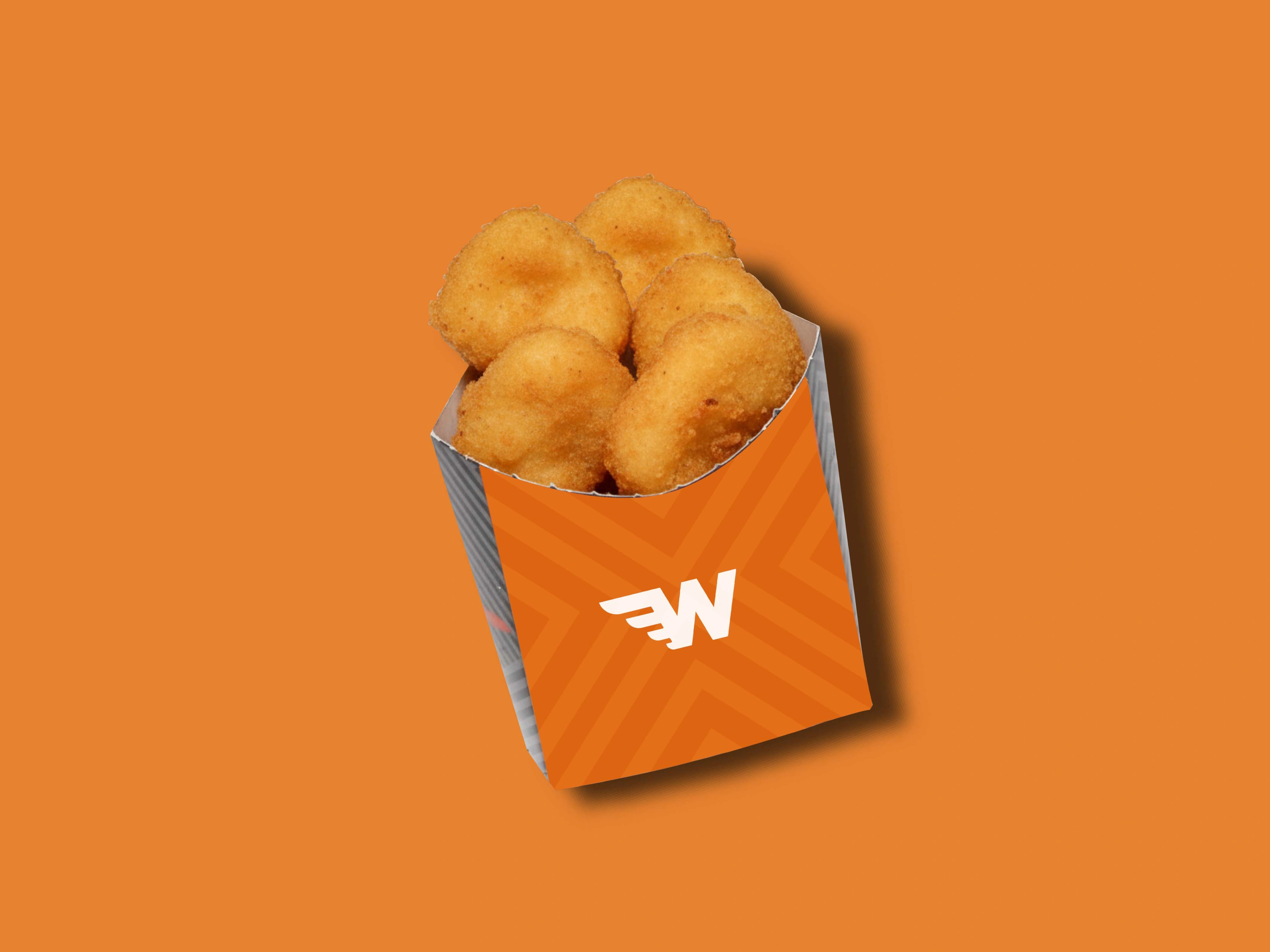 Chicken nuggets portion